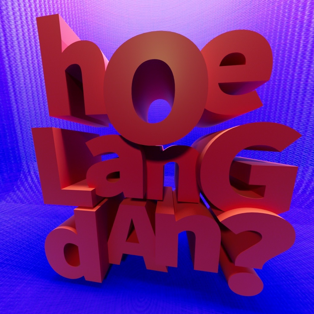Icoon van hoelang